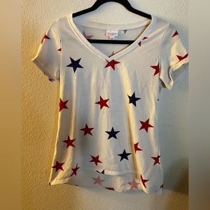LuLaRoe XS Christy T Stars